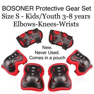 5/$15💥Kid Youth Sport Activities Protective Gear Set Knee Elbow Wrist Bike Skate